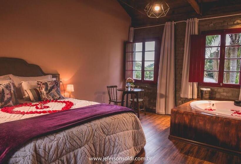 סוויטה עם ג'קוזי, Casa Vêneto Vale Dos Vinhedos
