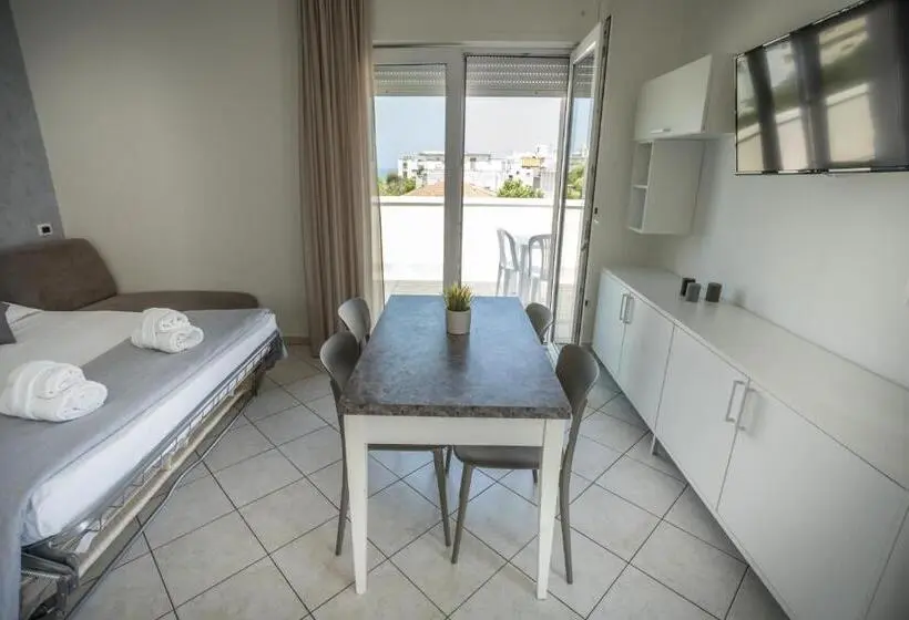 استودیو استاندارد با تراس, Rimini Bay Suites & Residence