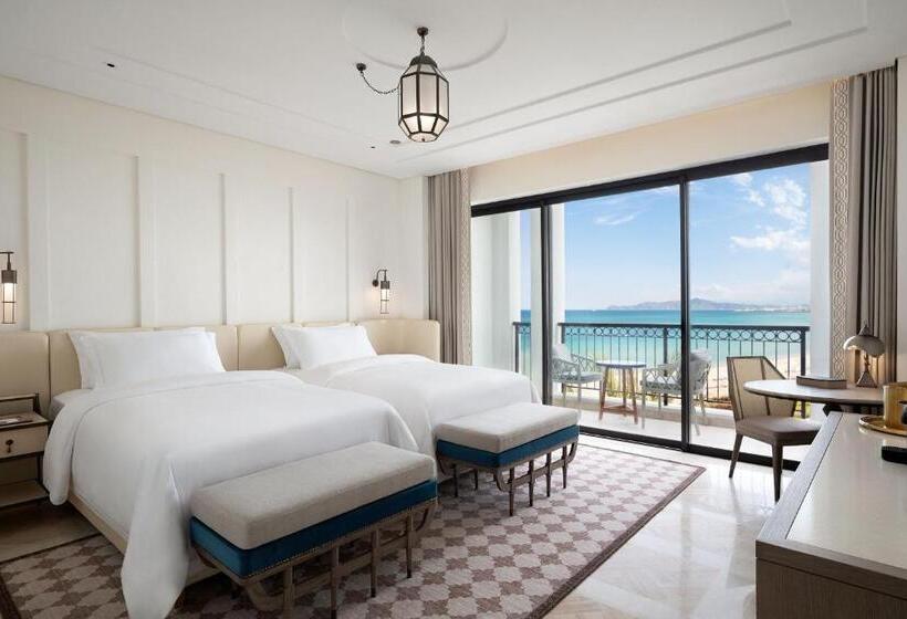 발코니가 있는 바다 전망 수피리어 룸, The St. Regis La Bahia Blanca Resort   Tamuda Bay