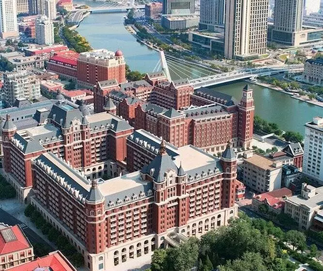 ダブルベッドスタンダードルーム, The Ritzcarlton, Tianjin