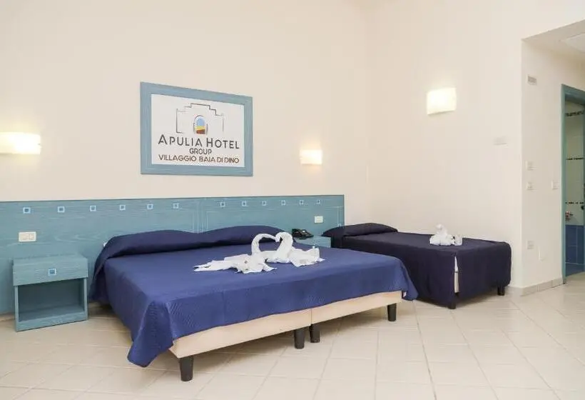 اتاق سوپریور چهار تخته, Villaggio Club Baia Di Dino