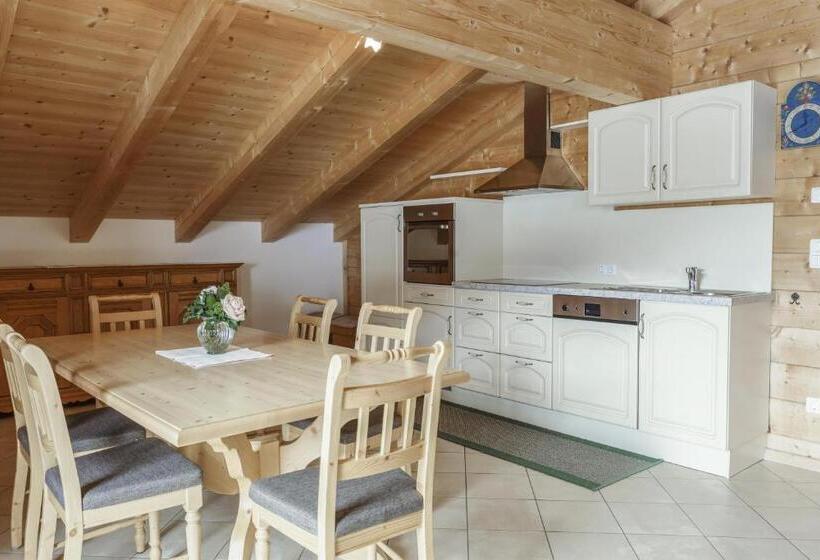 带2个卧室的公寓, Bauernhof Glanzern