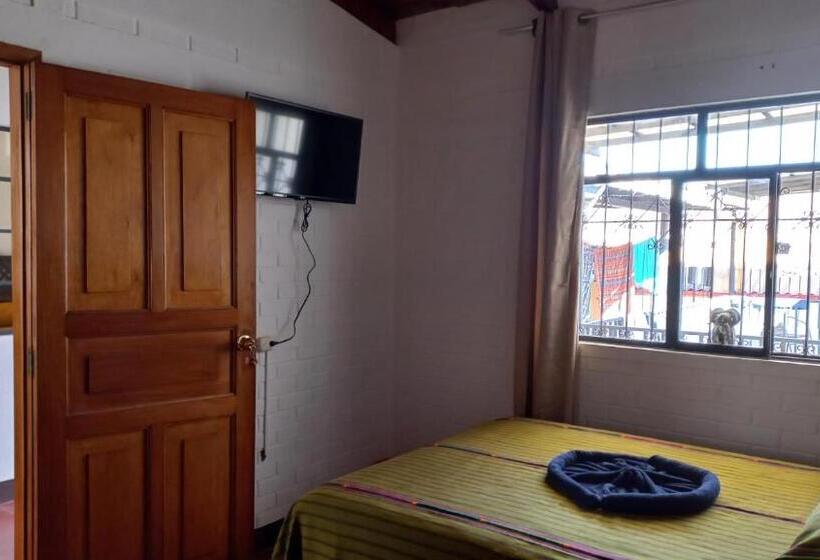 اتاق استاندارد با سرویس بهداشتی مشترک, Hospedaje El Viajero Antigua Ll