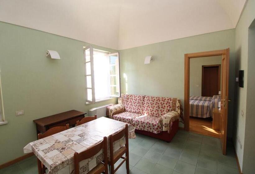 Апартаменты 1 Спальня Вид на Сад, Santuario Di Graglia Resort