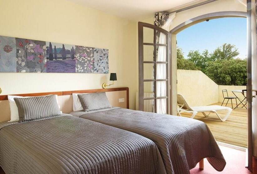 テラス付きスタンダードルーム, Hôtel Côté Ventoux