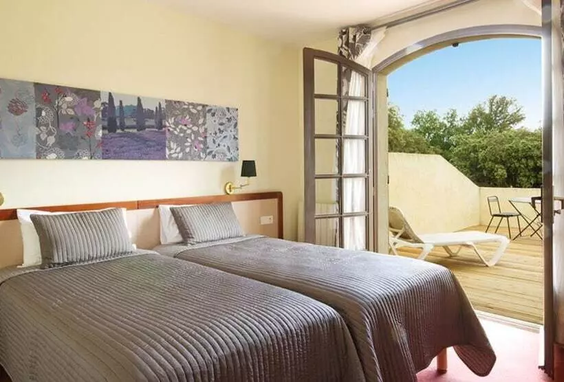 テラス付きスタンダードルーム, Hôtel Côté Ventoux