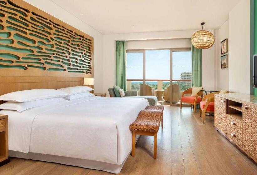 キングサイズベッドのデラックスルーム, Sheraton Sanya Haitang Bay Resort