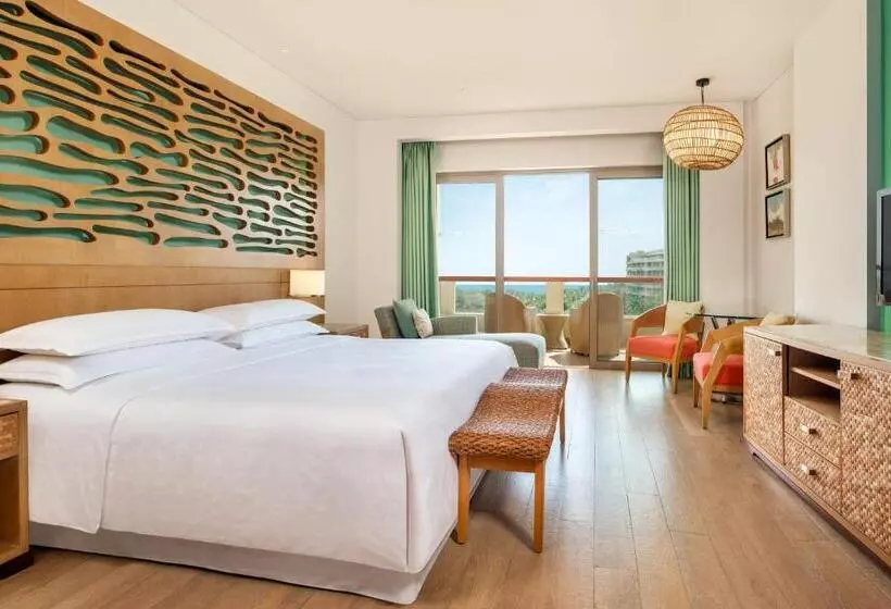 キングサイズベッドのデラックスルーム, Sheraton Sanya Haitang Bay Resort