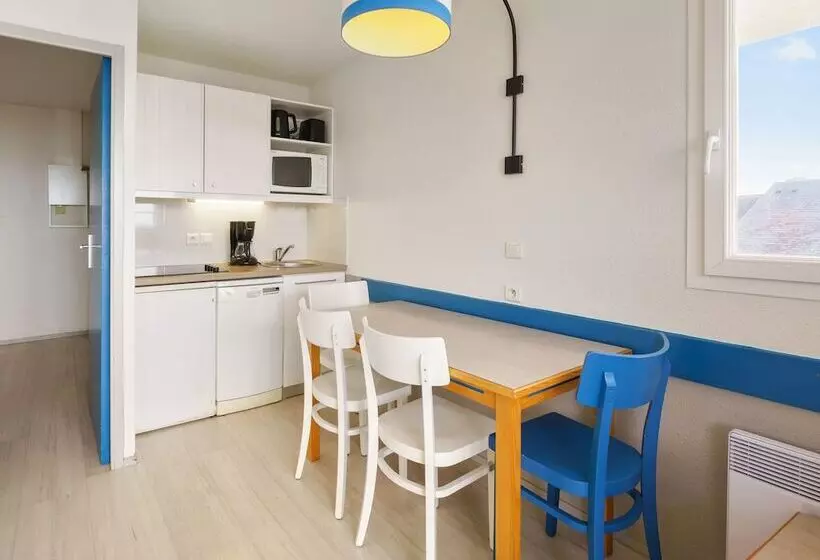 オーシャンビューバルコニー付スタンダードワンルーム, Residence Pierre & Vacances La Corniche De La Plage