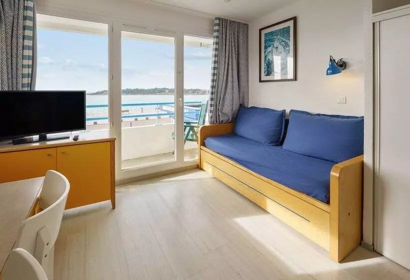 オーシャンビューバルコニー付スタンダードワンルーム, Residence Pierre & Vacances La Corniche De La Plage