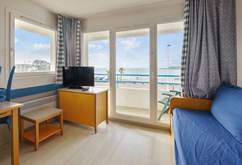 סטודיו סטנדרטי עם נוף לים ומרפסת, Residence Pierre & Vacances La Corniche De La Plage