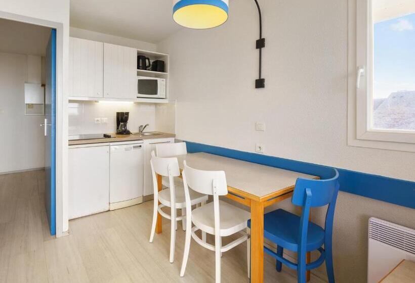 סטודיו סטנדרטי עם נוף לים ומרפסת, Residence Pierre & Vacances La Corniche De La Plage