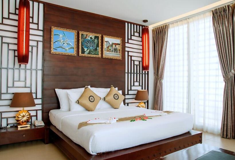 اتاق پریمیوم با چشمانداز باغ, Villa Del Sol Beach Resort & Spa