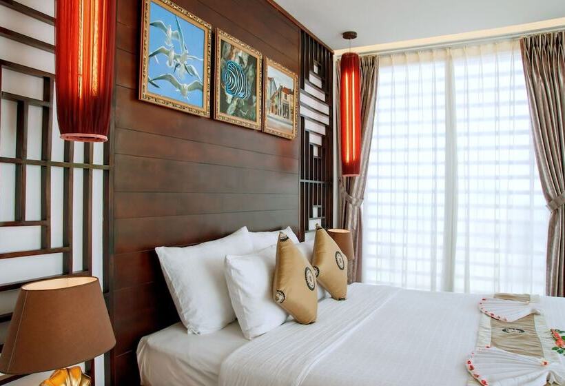 اتاق پریمیوم با چشمانداز باغ, Villa Del Sol Beach Resort & Spa