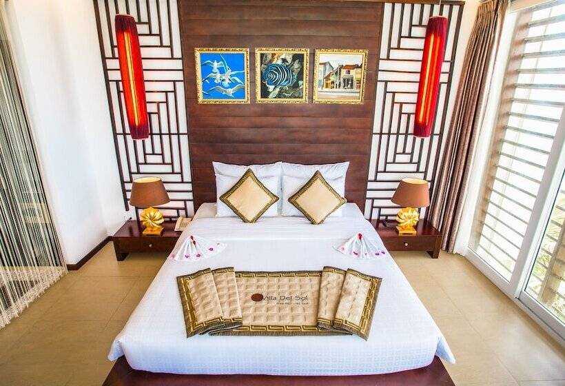 اتاق پریمیوم با چشمانداز باغ, Villa Del Sol Beach Resort & Spa