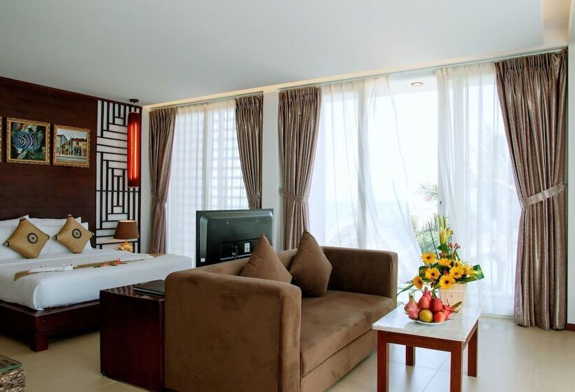 اتاق پریمیوم با چشم‌انداز باغ, Villa Del Sol Beach Resort & Spa