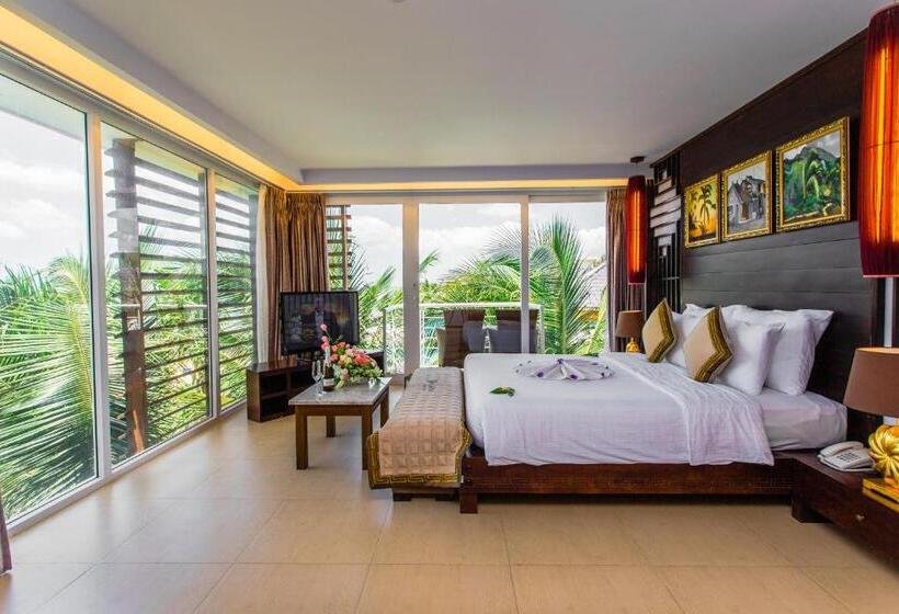 اتاق پرمیوم با چشمانداز دریا, Villa Del Sol Beach Resort & Spa