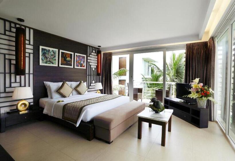 اتاق پریمیوم با چشمانداز باغ, Villa Del Sol Beach Resort & Spa