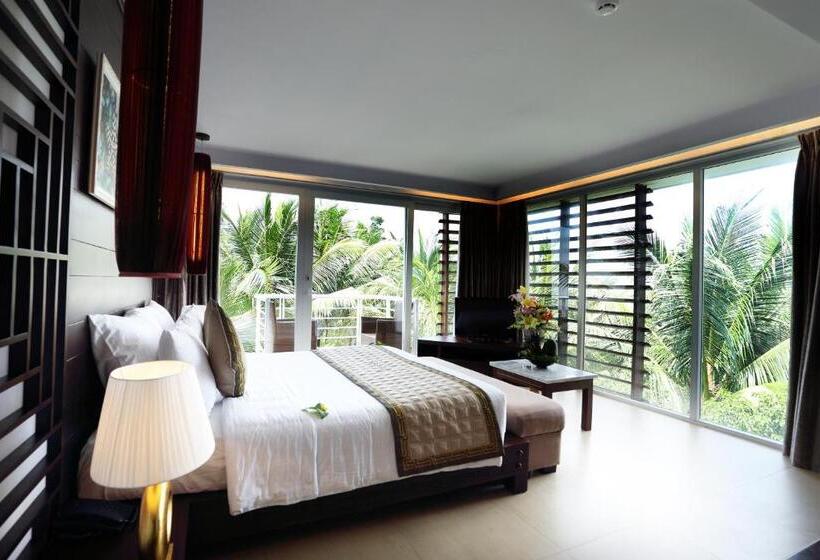 اتاق پریمیوم با چشمانداز باغ, Villa Del Sol Beach Resort & Spa