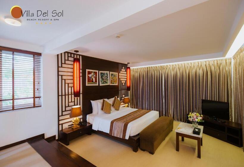 اتاق پرمیوم با چشم‌انداز دریا, Villa Del Sol Beach Resort & Spa