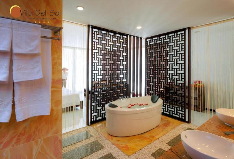 اتاق پرمیوم با چشمانداز دریا, Villa Del Sol Beach Resort & Spa