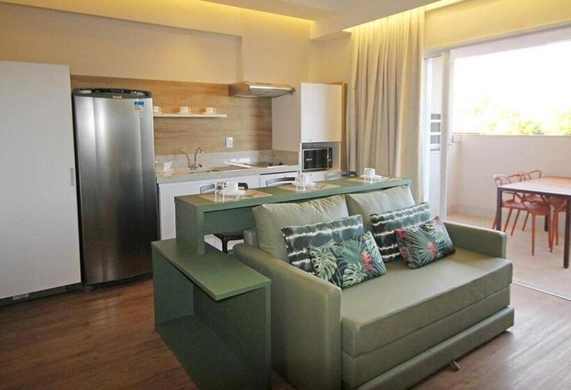 Apartamento 1 Dormitório, Hot Beach Suítes Olímpia
