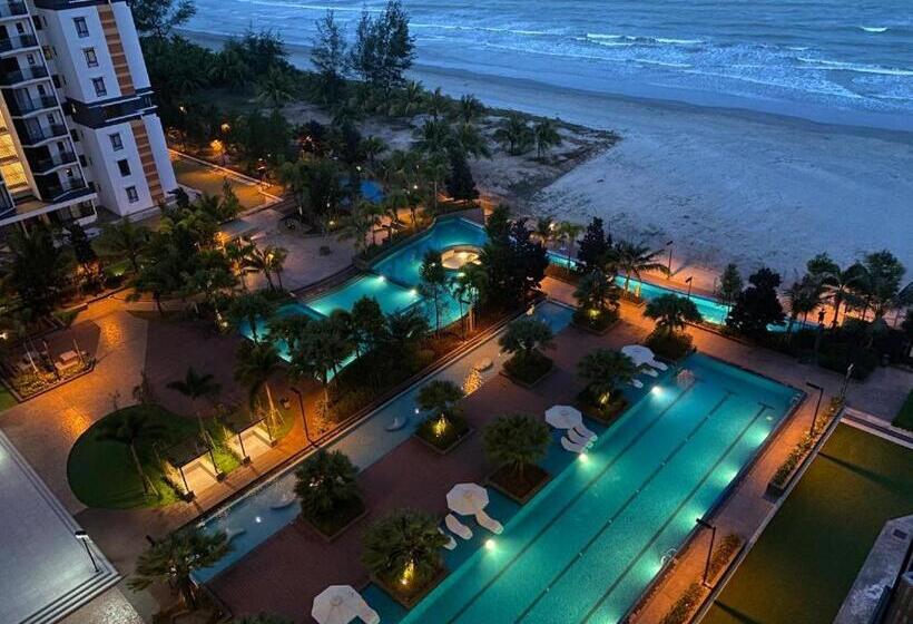 Apartamento 1 Quarto Rés-do-chão, Timurbay Seafront Residence By Hardinahomes