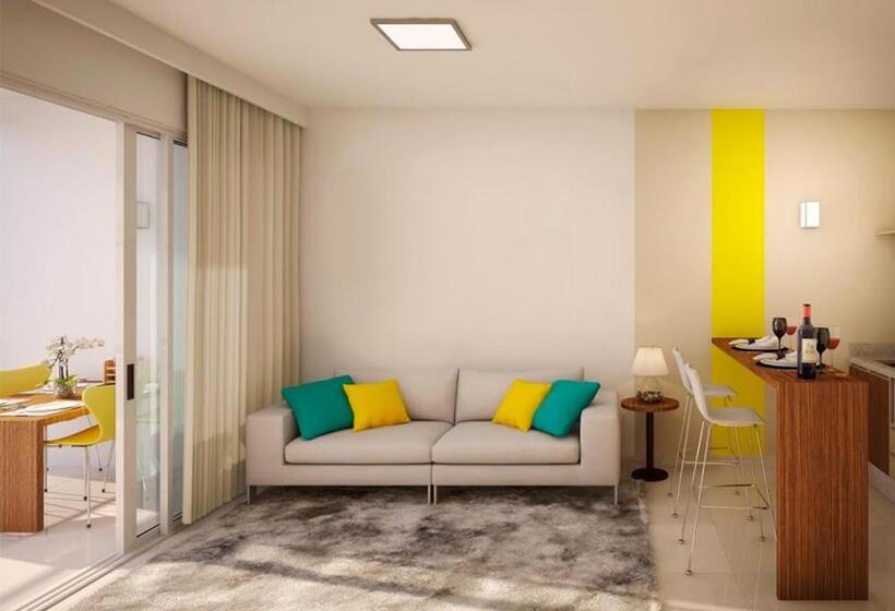 اتاق استاندارد با بالکن, Apartamento Em Resort De Olimpia