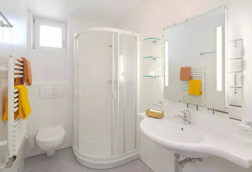 １ベッドルームアパートメント, Apart Hotel Garni Alvetern