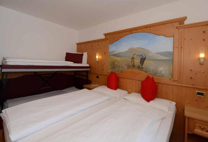 חדר לארבעה סטנדרטי עם מרפסת, Gardenia