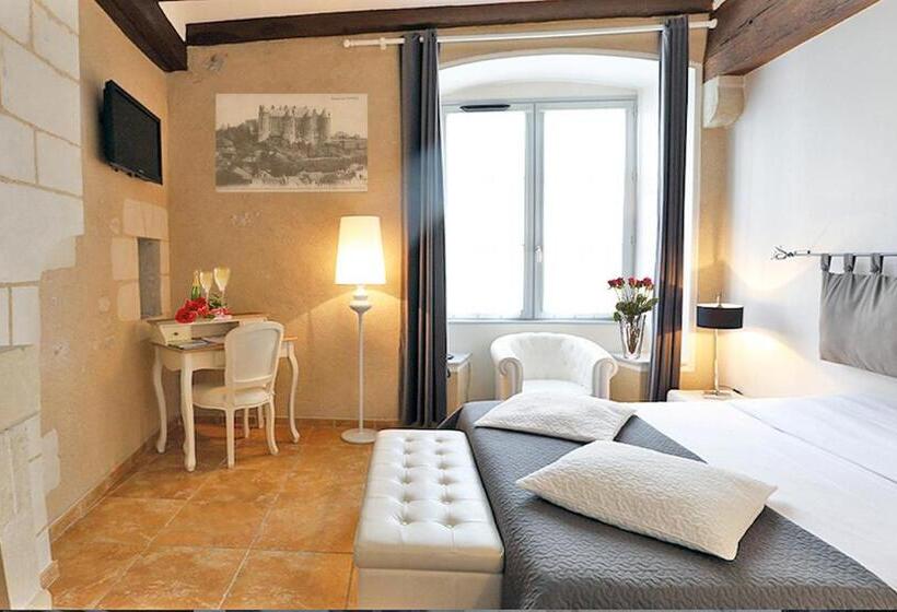 수피리어 룸, Hôtel Restaurant Chambre Insolite Spa   Le Xii De Luynes