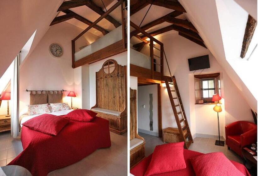 חדר סטנדרט, Hôtel Restaurant Chambre Insolite Spa   Le Xii De Luynes