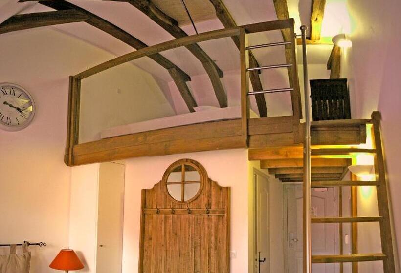 패밀리 룸, Hôtel Restaurant Chambre Insolite Spa   Le Xii De Luynes