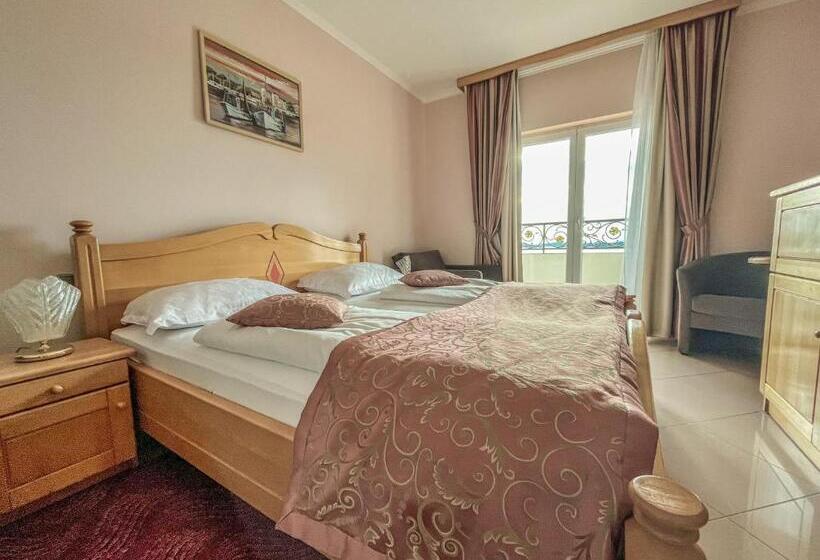 חדר סטנדרט נוף לים עם מרפסת, Miramare