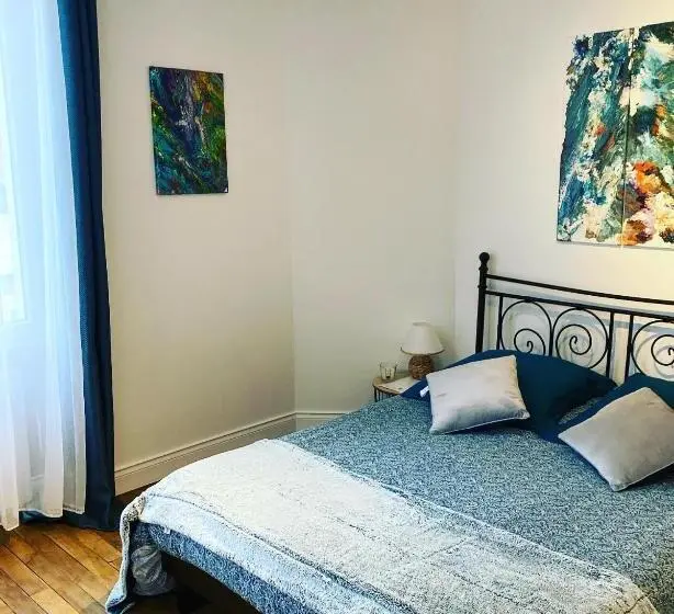 キングサイズベッドのデラックスルーム, Chambre Zen Château De La Bouchatte