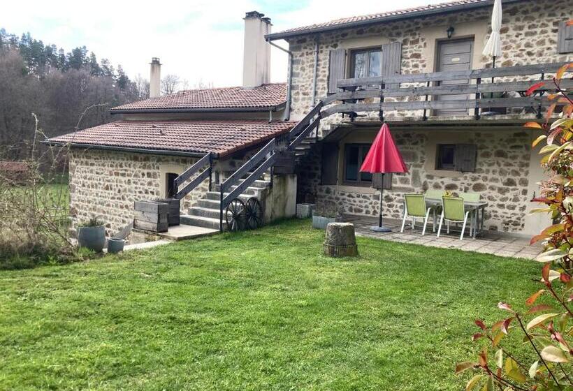 带大床的标准间, Moulin Des Comtes Chambre Des Comtes