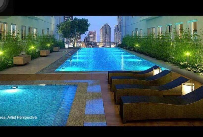 דירה בת חדר שינה 1 עם מרפסת, Green Residences Stays By Pbyy