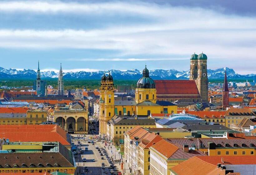 带1个卧室的带阳台的公寓, Myroom Top Munich Serviced Apartments