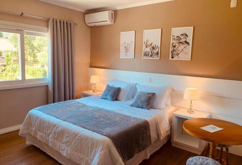 キングサイズベッドのデラックスルーム, Pousada Quinta Do Vale