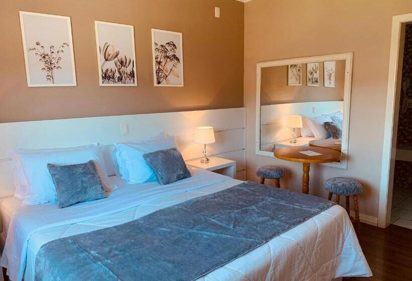 キングサイズベッドのデラックスルーム, Pousada Quinta Do Vale