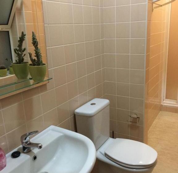 스탠다드 트리픔 룸 공동욕실, Casa Areal De Santa Barbara