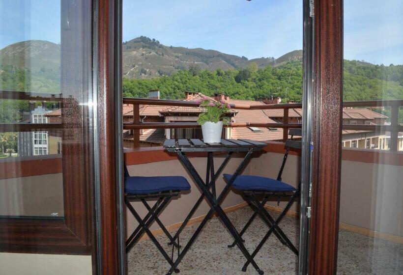 غرفة قياسية مزوَّدة بتراس, Pension Reconquista