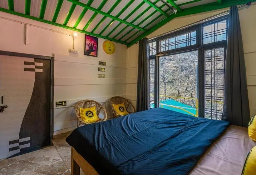 Standard-huone Näkymä, The Hosteller Mussoorie By The Streamside, Kempty