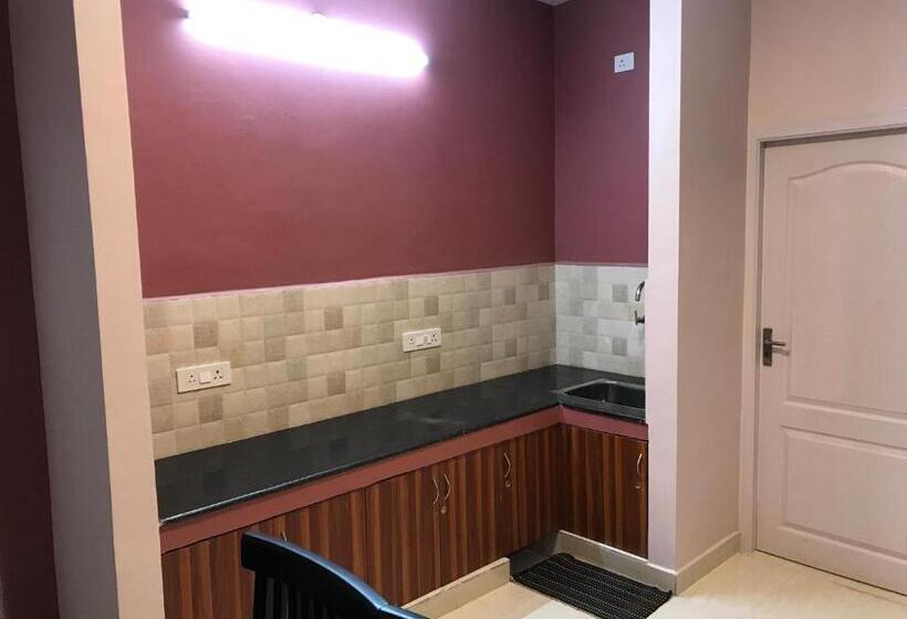 带2个卧室的公寓, Happystay Rooms And Cottages
