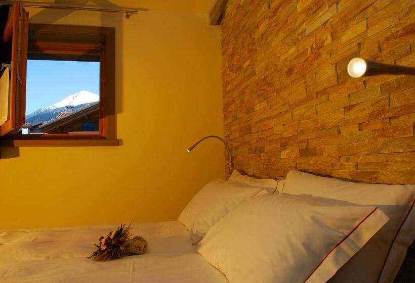 اتاق استاندارد با بالکن, Alpen Hotel Chalet