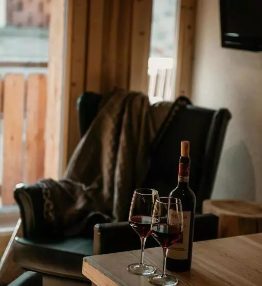 1ベッドルームのデラックスアパートメント, Alpen Hotel Chalet