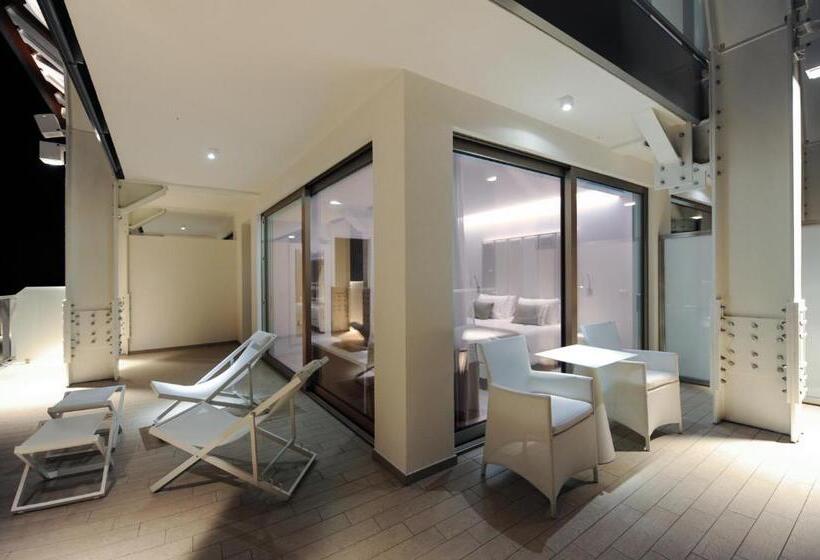 Полулюкс Одноместный с Террасой, Bellini Relais