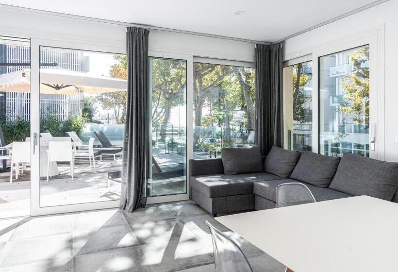 Апартаменты 1 Спальня Вид на Море, Bellini Relais