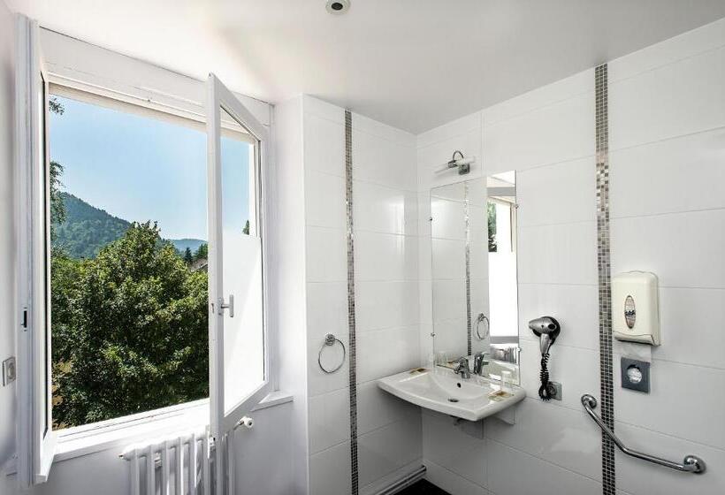 장애인을 위한 스탠다드 룸, Logis Hotel Restaurant Des Gorges Du Tarn