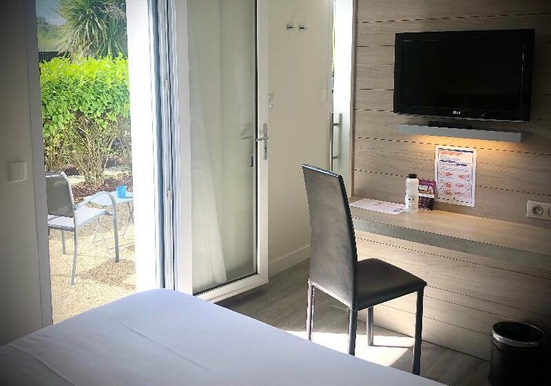 חדר סטנדרט, Logis Hôtel & Restaurant Les Mouettes Larmor Plage, Proche De Lorient